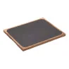 Vassoio Aperitivo Ardesia GN 1/2 con Base Acacia COMAS