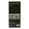 Cesto Buffet 2 Piani Metallo Nero 31x17x37,5h cm APS