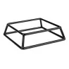 Supporto Buffet Quadrato Nero 18x18x5 cm APS