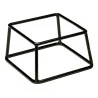 Supporto Buffet Quadrato Nero 18x18x10 cm APS