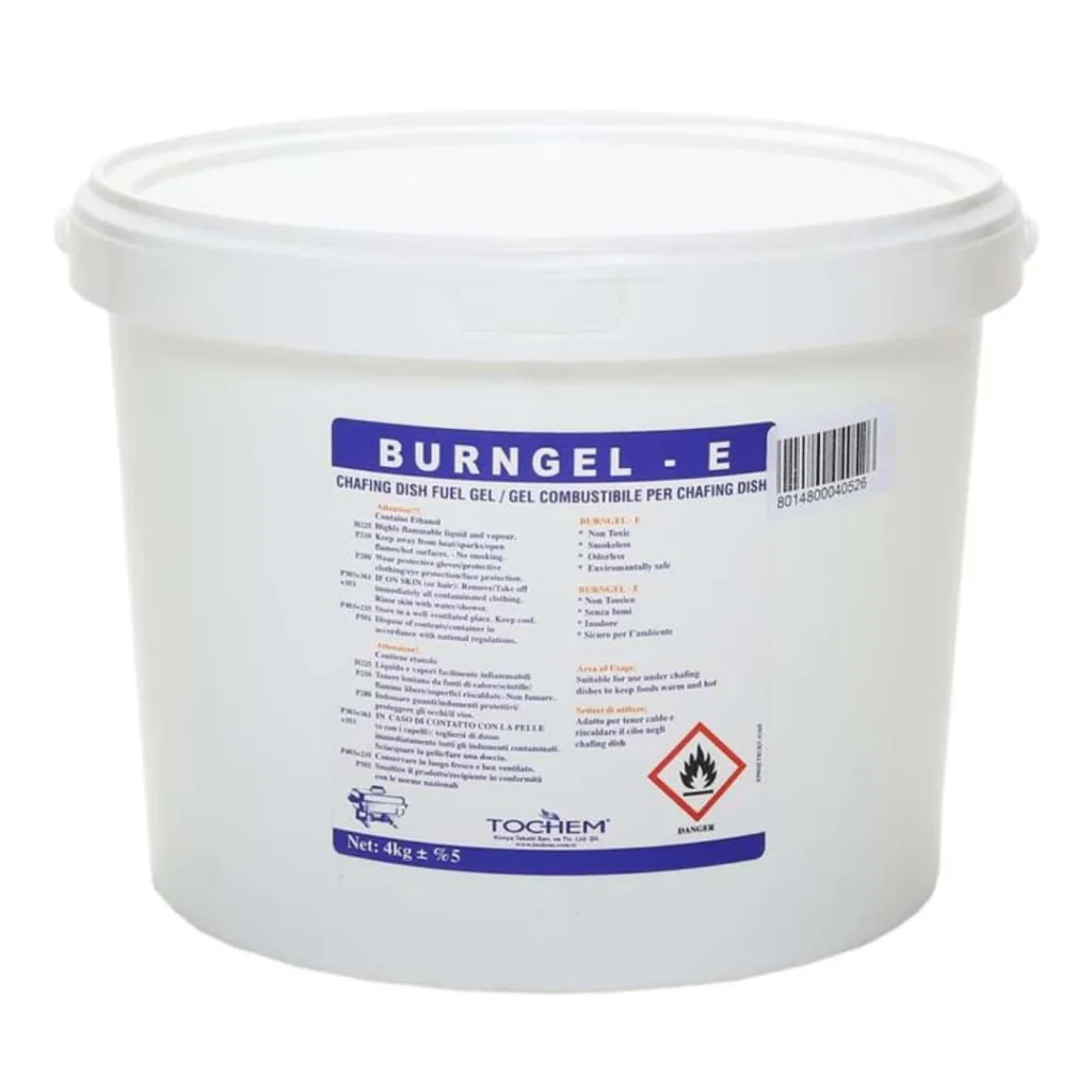 Gel Combustibile per Scaldavivande 5 lt MEDRI