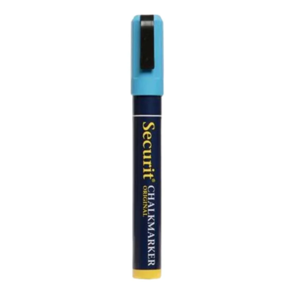 Pennarello Blu Medio per Lavagna Menù SECURIT