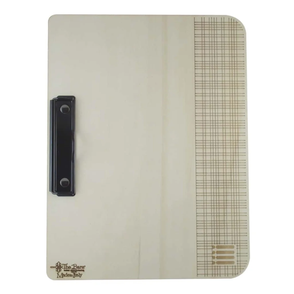 Portamenu Legno Naturale Quadretti 24x32 cm THE BARS