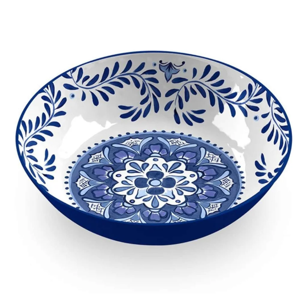 Insalatiera Santorini Blu Touch-Mel ø 31 cm EMPORIO ZANI