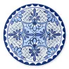 Piatto Dessert Santorini Blu Touch-Mel ø 21,6 cm EMPORIO ZANI