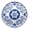 Vassoio Piano Santorini Blu Touch-Mel ø 40,6 cm EMPORIO ZANI
