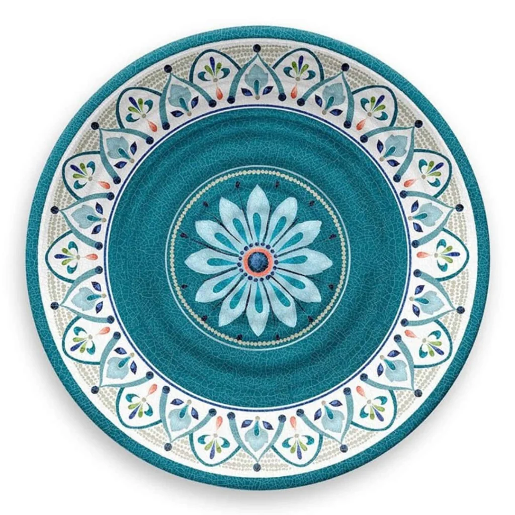Piatto Piano Rabat Verde Touch-Mel ø 26,7 cm EMPORIO ZANI