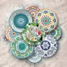 Vassoio Sandwich Porto Colorato Touch-Mel 38x15,5 cm EMPORIO