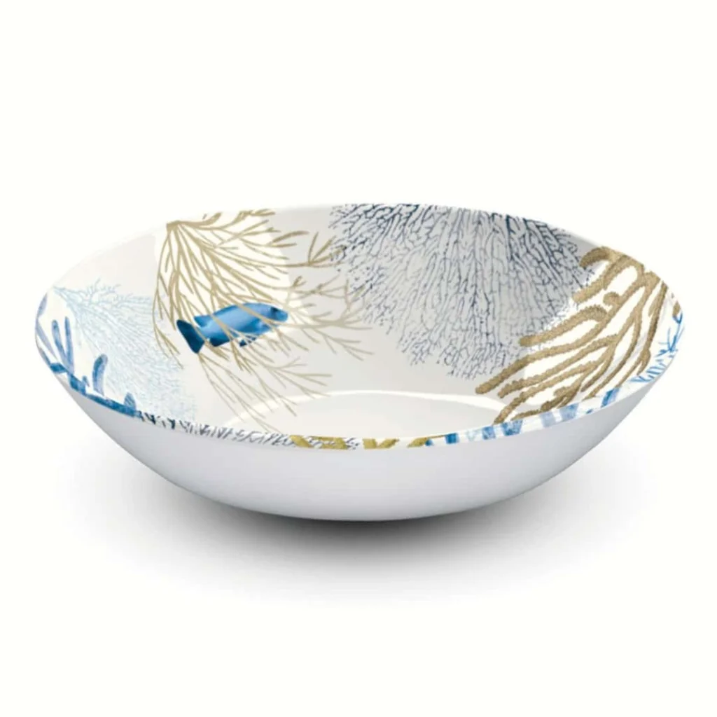 Insalatiera Corallo Blu Touch-Mel ø 31 cm EMPORIO ZANI