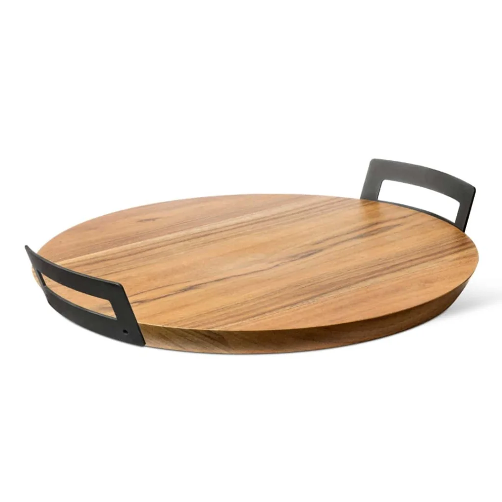 Tagliere Life Tondo Legno con Maniglie ø 32 cm ABERT