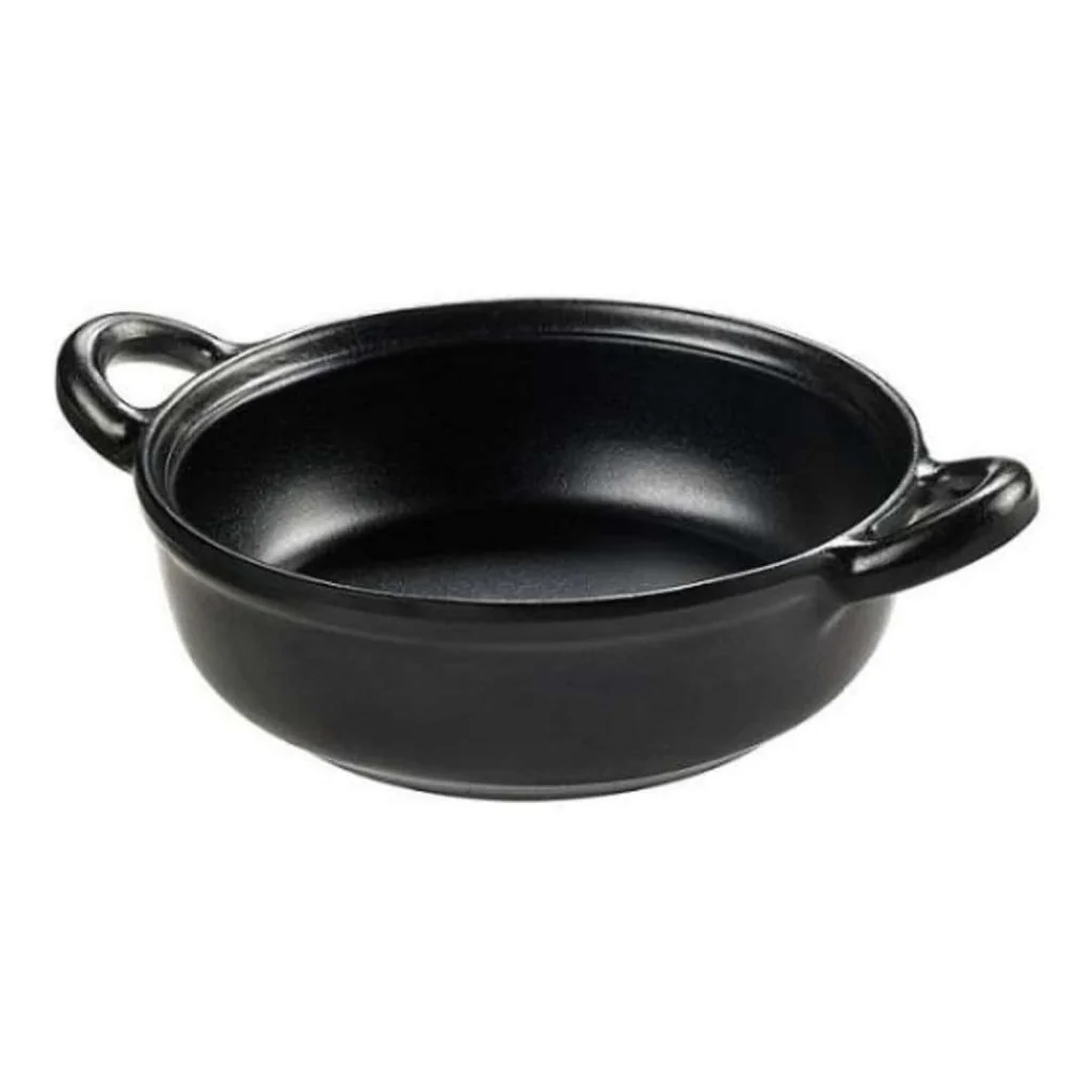 Pentolino Melamina Nero con 2 Maniglie ø 15 cm LEONE