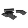 Vassoio Buffet Componibile Nero MOBIL PLASTIC