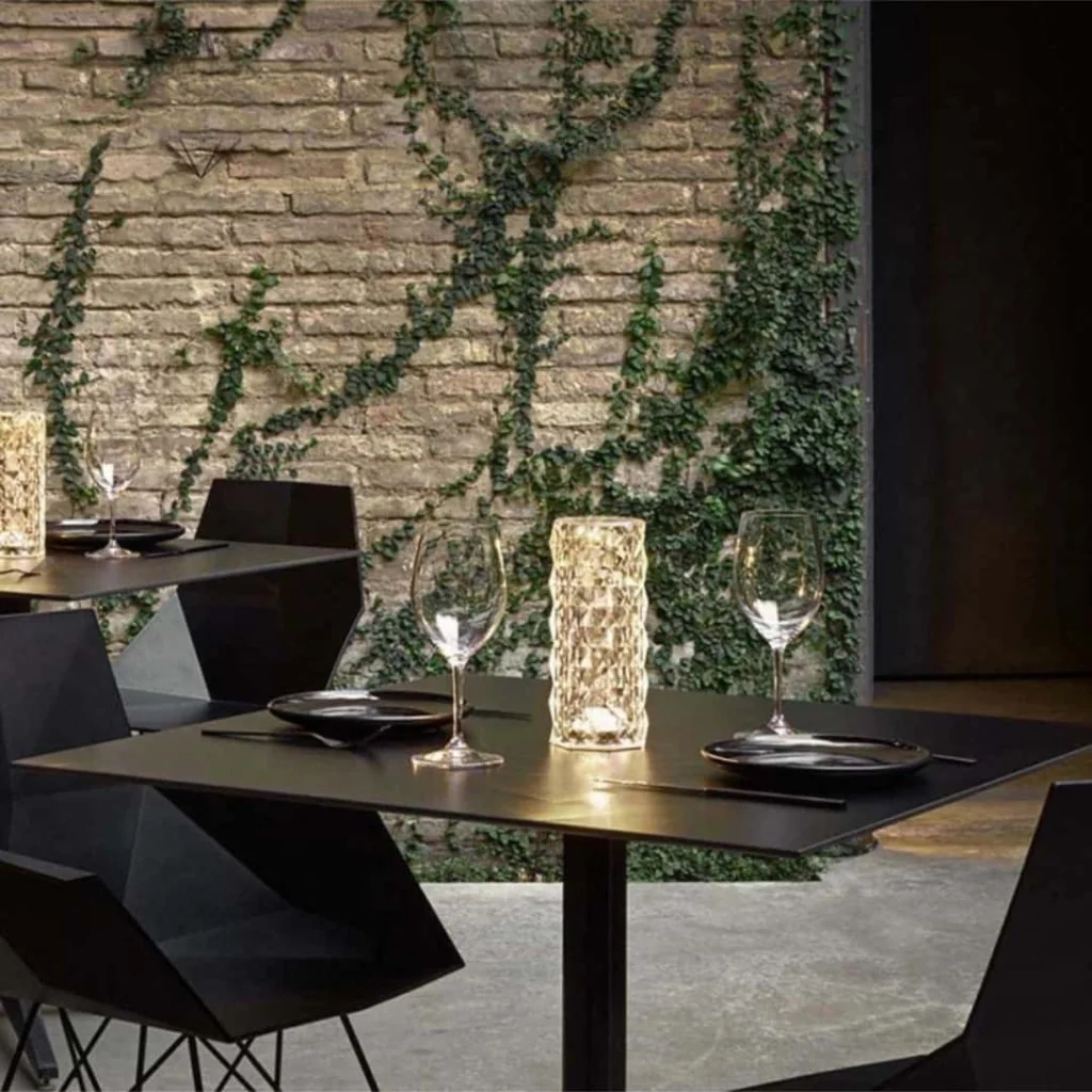 Lampada Tavolo Led Acrilico T-illumino Lefin DT