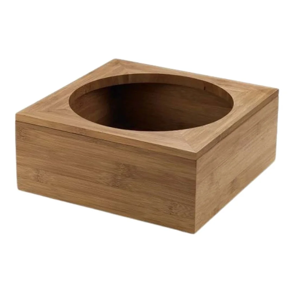 Supporto Caraffa Ametiste Bamboo 20x20x8 cm LEONE
