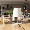 Lampada Led Da Tavolo Mini Cream Beige 26 cm DT