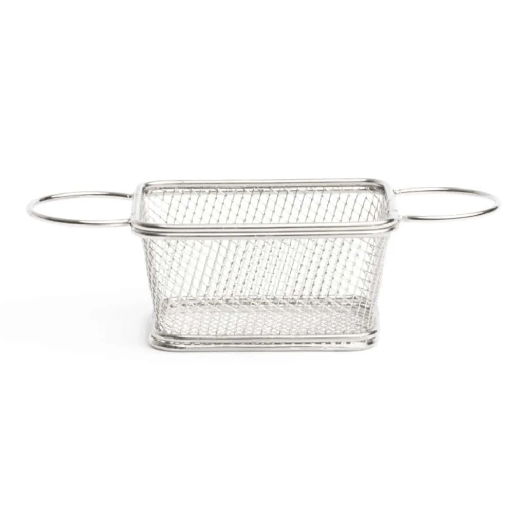 Cestino Fritti Rettangolare Inox 11x8,5x5,5h cm COMAS