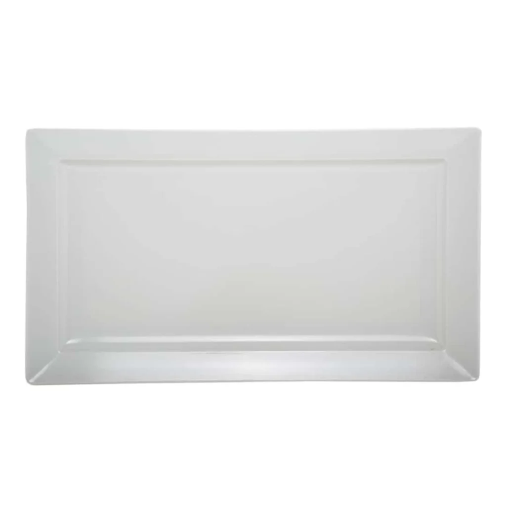 Vassoio Buffet Melamina Bianco 65x36,5 cm MEDRI