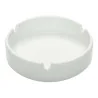 Posacenere Bianco Tondo Impilabile ø 8,5 cm MEDRI