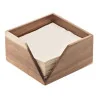 Portatovaglioli Legno Acacia 33x33 cm LEONE