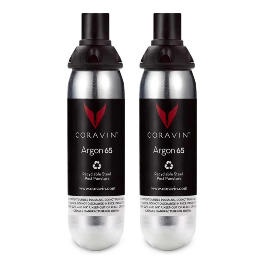 Kit 2 Cartucce Gas Mescita Vino Coravin MORINI