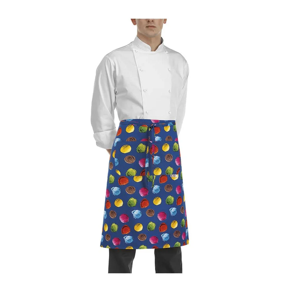 Grembiule Vita Blu Ice Cream EGOCHEF