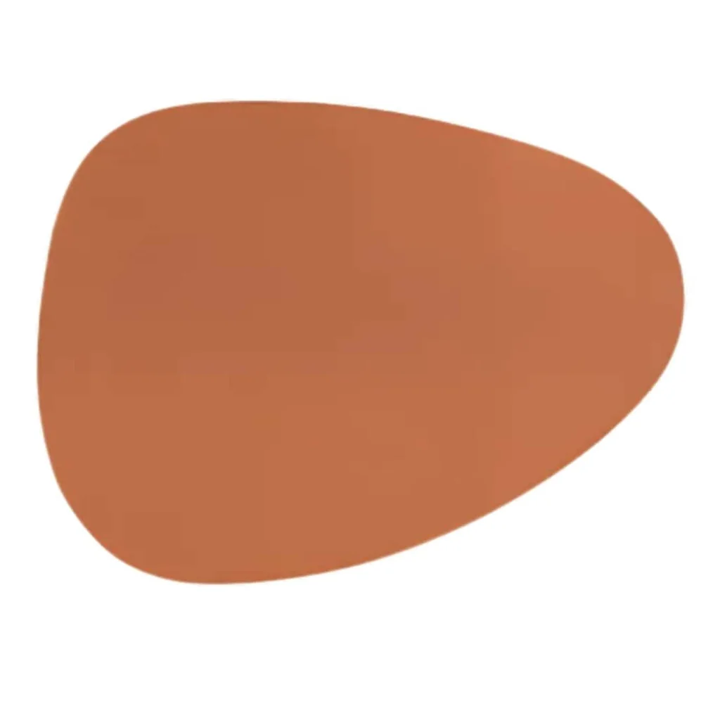 Tovaglietta Goccia Caramello Ecopelle 42x32 cm MORINI