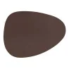 Tovaglietta Goccia Marrone Ecopelle 42x32 cm MORINI