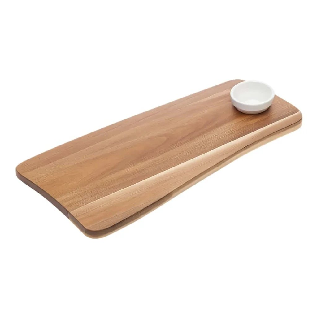 Tagliere Aperitivo Acacia con Ciotola 49,7x24,2x1,5 cm LEONE