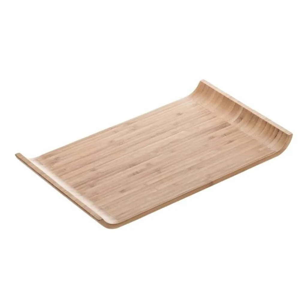 Vassoio Aperitivo Wave Bamboo 36x22 cm LEONE