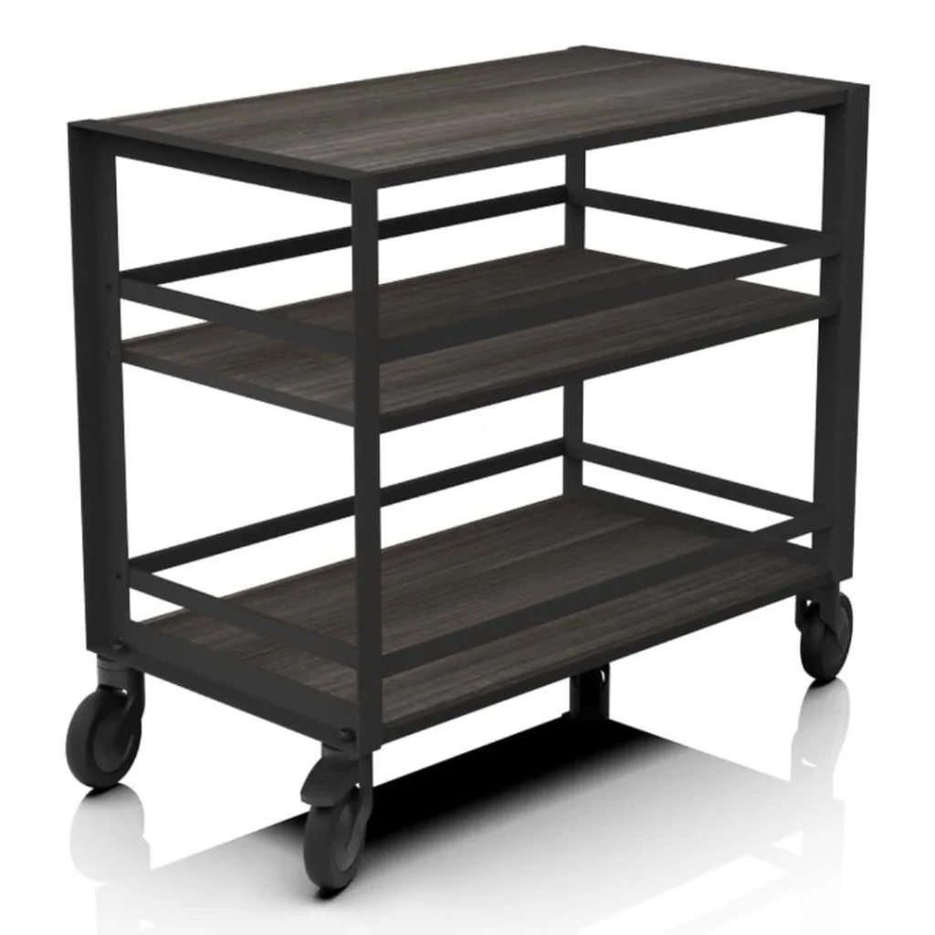 Carrello Servizio Industrial Rovere 90x50x82h cm ABERT