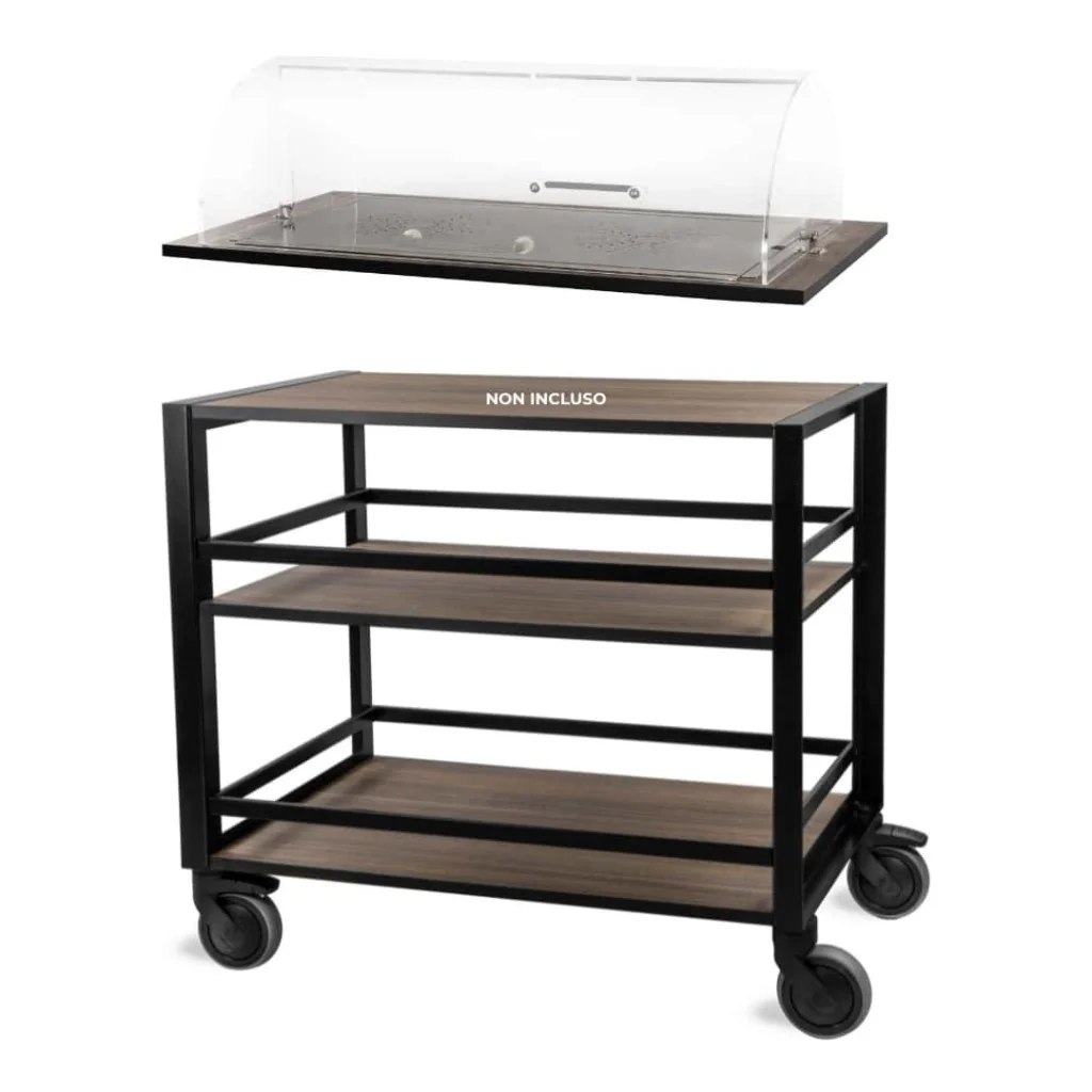 Coperchio Top Dolci e Formaggi Refrigerante Industrial ABERT