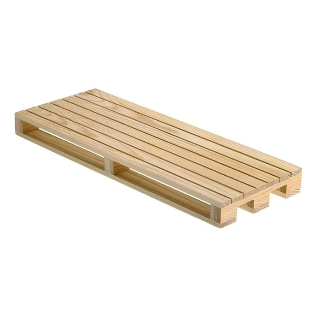 Vassoio Aperitivo Bancalino Mini Pallet 40x15 cm LEONE
