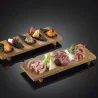 Vassoio Sushi Bamboo Nero 30x11 cm LEONE