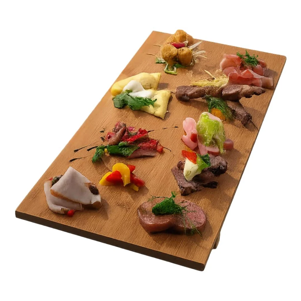 Vassoio Sushi Bamboo Naturale 50x23 cm LEONE