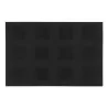 Set 12 Tovagliette Linea City Nera 30x45 cm LEONE