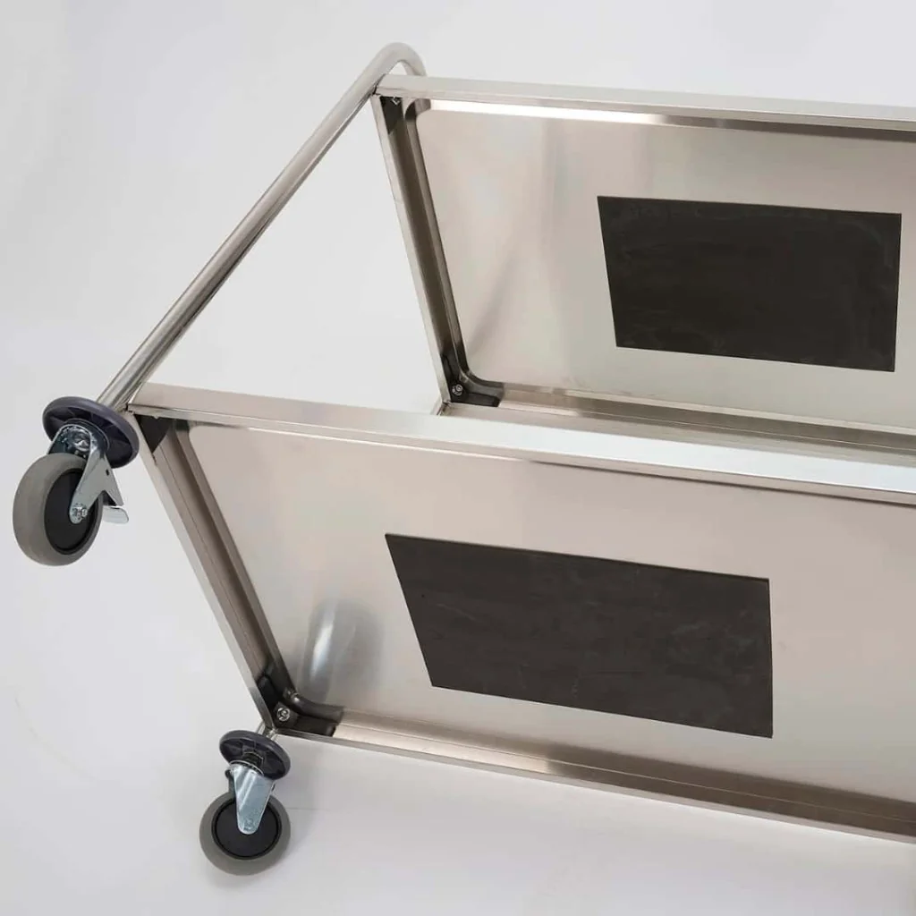 Carrello Portavivande Acciaio 3 Piani 86x54x94h cm HORECATECH