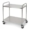 Carrello Portavivande Acciaio 2 Piani 86x54x94h cm HORECATECH