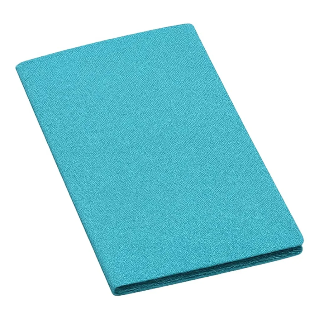 Porta Conto Azzurro Madeira in Similpelle 22x12,5 cm LEONE