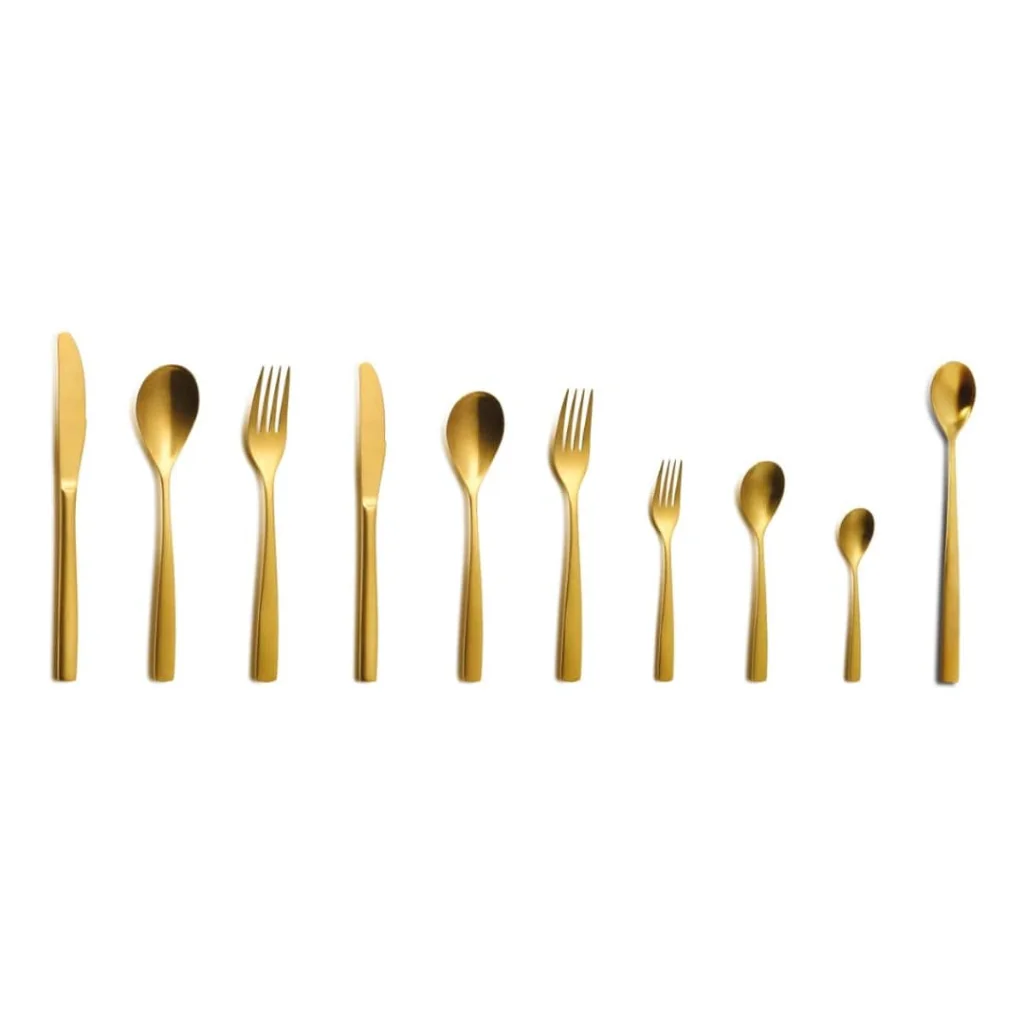 Set 12 Cucchiai Tavola Bcn Oro COMAS