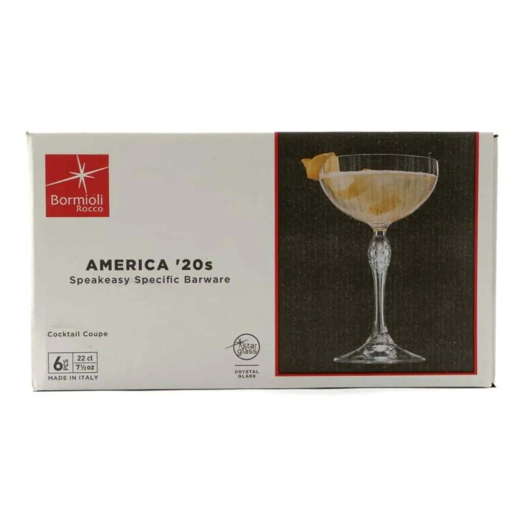 Set 6 Calici Cocktail America '20s Coupe 23 cl BORMIOLI ROCCO