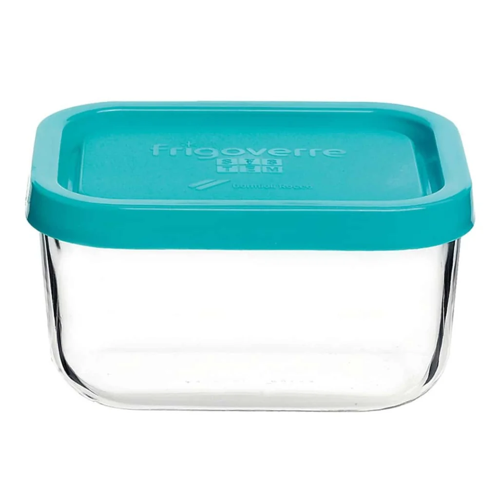 Coppetta Frigoverre Quadrata con Coperchio 15x15 cm BORMIOLI