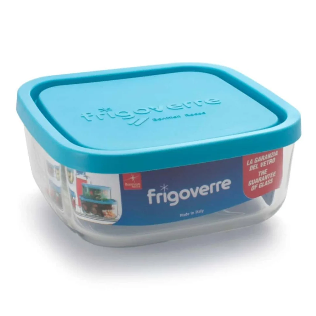 Coppetta Frigoverre Quadrata con Coperchio 19x19 cm BORMIOLI