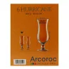 Set 6 Calici Cocktail Elegance Hurricane 44 cl ARCOROC