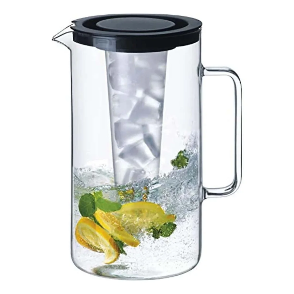Caraffa Vetro con Rinfrescatore 2,5 lt DT