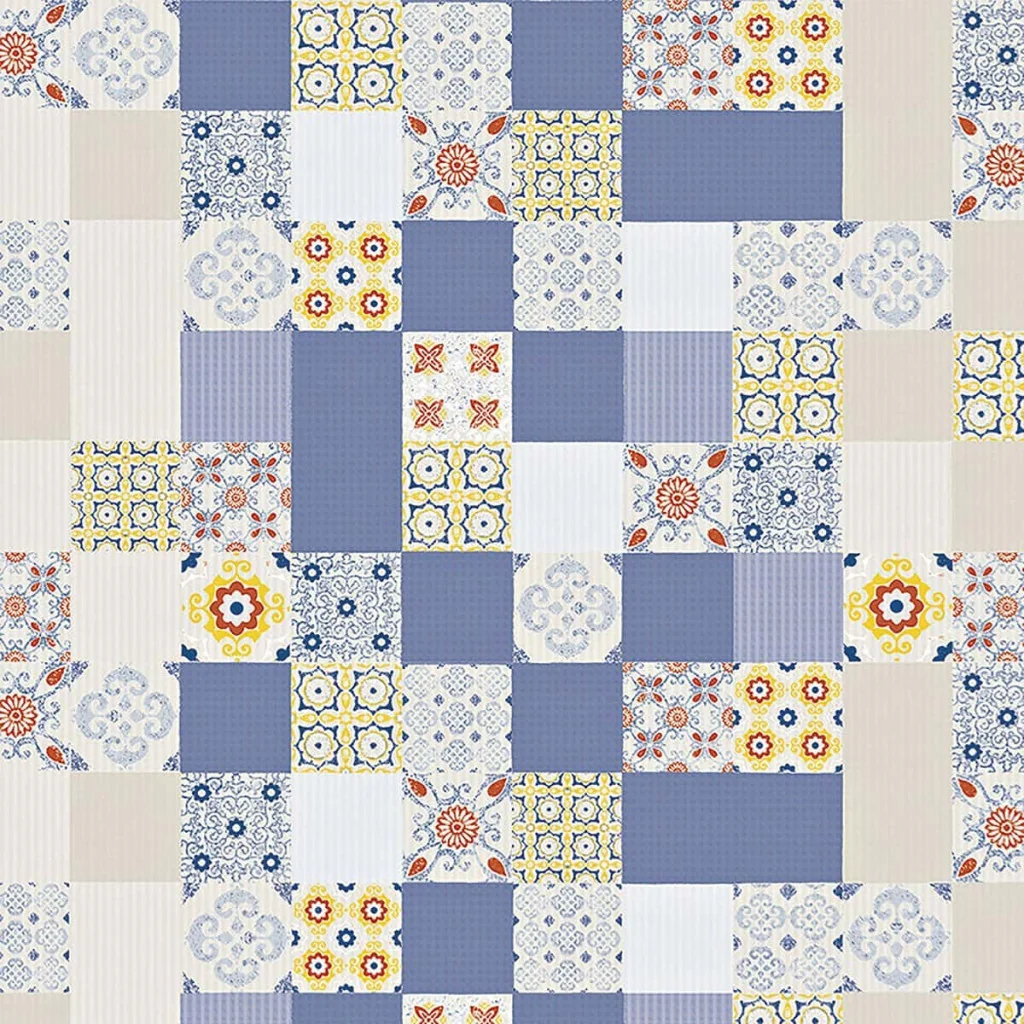 Tovaglia Spunlaid Levante Blu 100x100 20 pz VENTIDUE