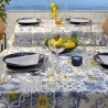Tovaglie Alysia Blu Spunlaid 100x100 cm 20 pz VENTIDUE