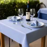 Tovaglia Airlaid Lino Blu 100x100 cm 20 pz DT