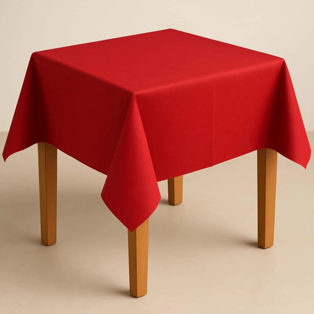 Tovaglia Coprimacchia Tnt Rossa 100x100 cm 25 pz DT