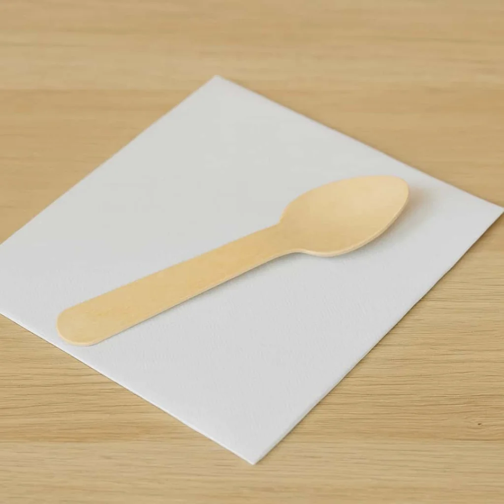 Cucchiaino Bio Legno 11 cm 100 pz IMBALLAGGI ALIMENTARI