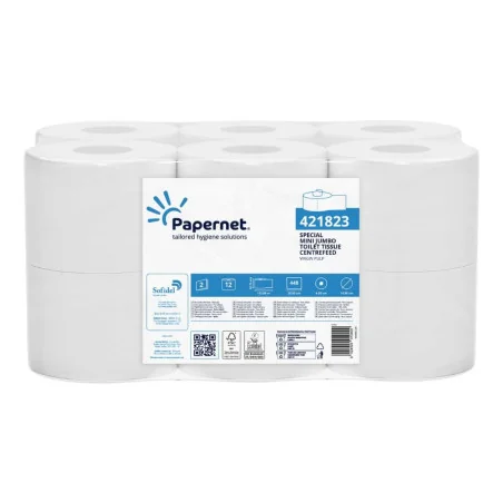 Carta Igienica Jumbo Mini Centrefeed 112 mt 12rt PAPERNET